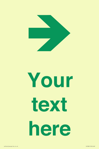 Custom Safe Condition inverse: Green right arrow